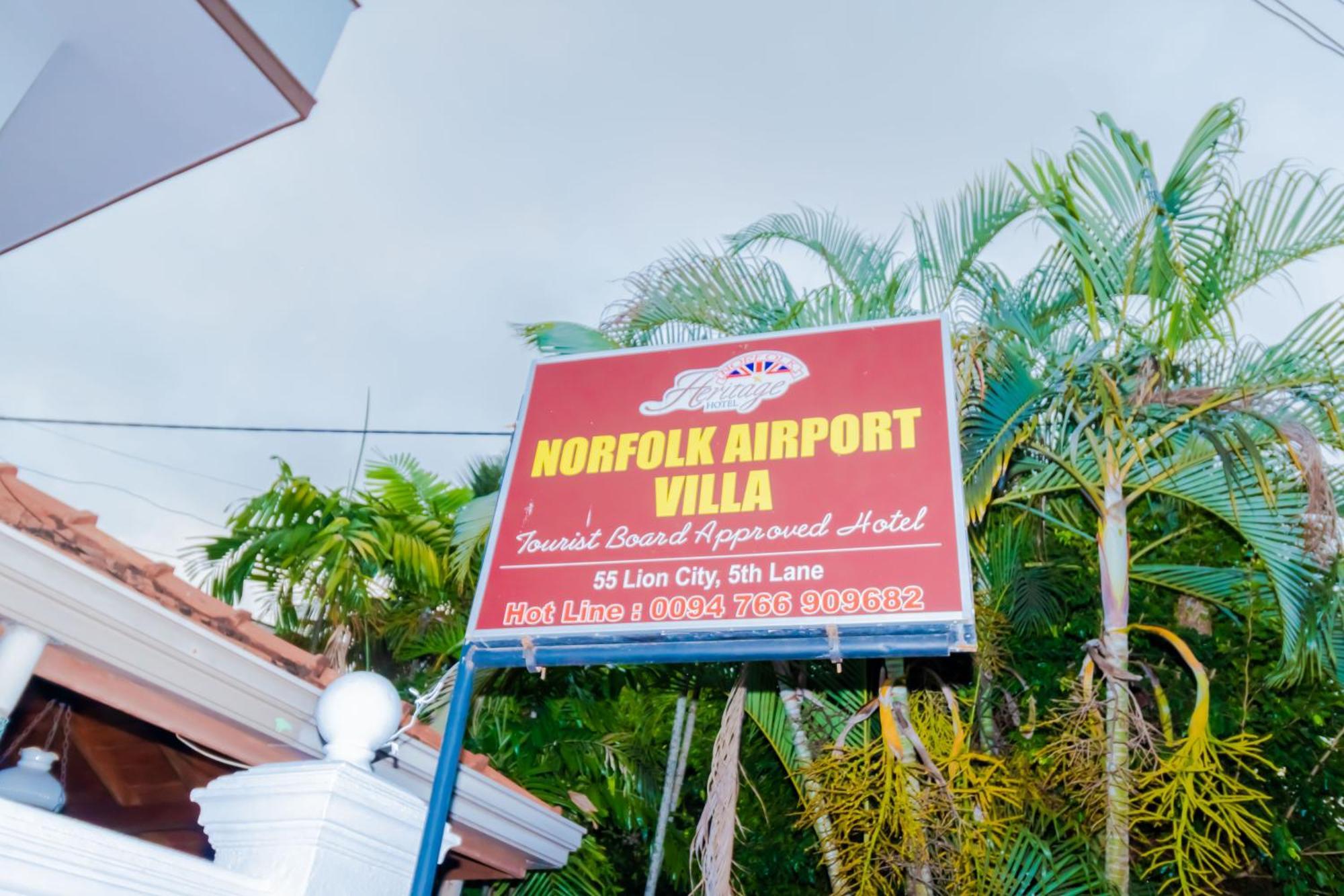 The Norfolk Heritage Airport Villa Katunayaka Exteriör bild